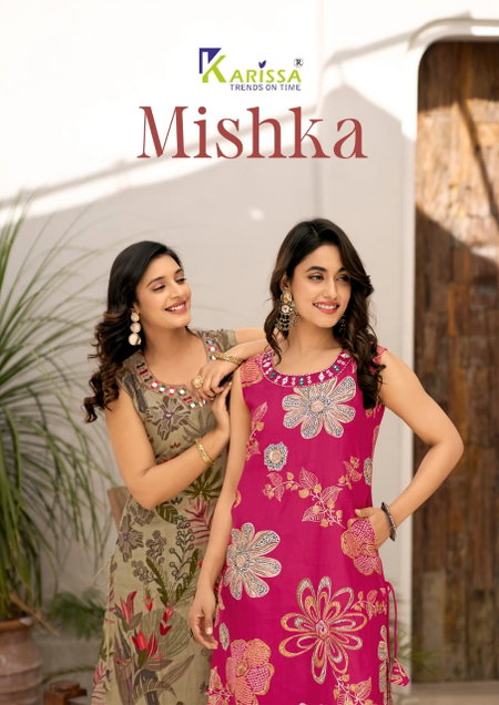 Mishka By Karissa Viscose Printed Ladies Co Ord Set Wholesale Market In Surat
